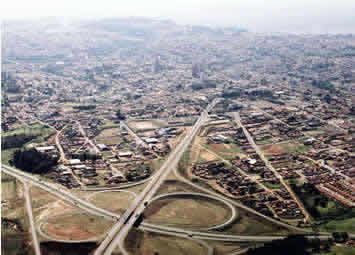 Vista histórica da cidade de Botucatu
